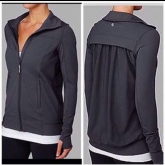 lululemon athletica Jackets & Blazers - Lululemon tadasana yoga jacket mesh back